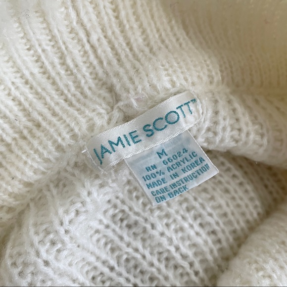 Vintage Jamie Scott 80s Fringe Sweater - Picture 6 of 7